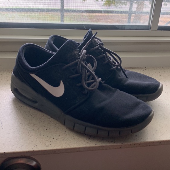 Nike SB Stefan Janoski Max, black. Mens 7 / women’s 8.5 - Picture 2 of 5